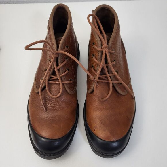 POLO RALPH LAUREN Umar Boots Mens 7 Ankle Chukka Brown Tumbled Leather Lace Up main image 8